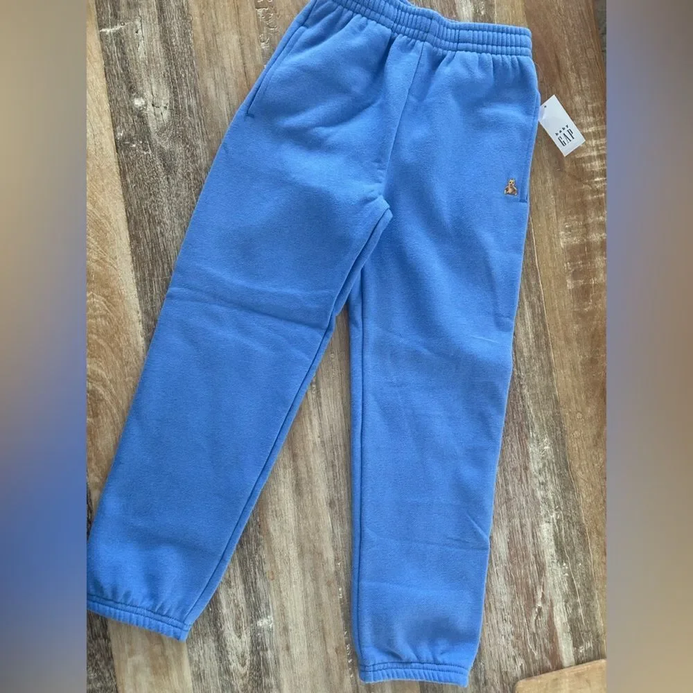 Baby GAP Vintage Soft Easy Joggers Cornflower Blue, Size 6 Years, NWT